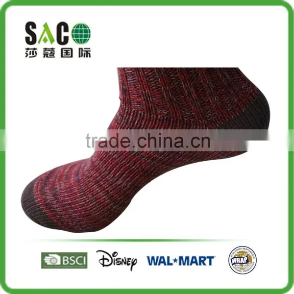Colorized Yarn Free Knitting Heavy Yarn Man Socks photo-3