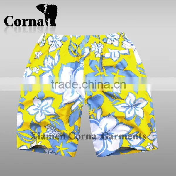 Colorful Beach Shorts With Good Quality and 100% Polyester photo-3