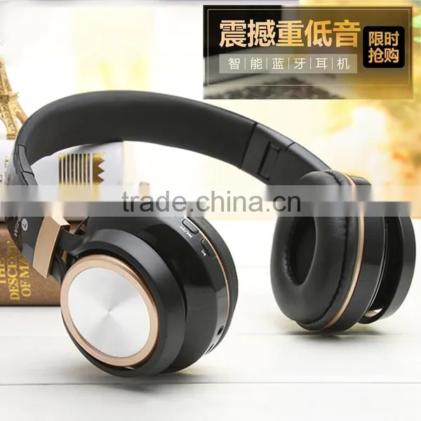 NEW SNHALSAR S110 Big Daddy Bass Bluetooth Headphone, Wireless Headset With Mic photo-2