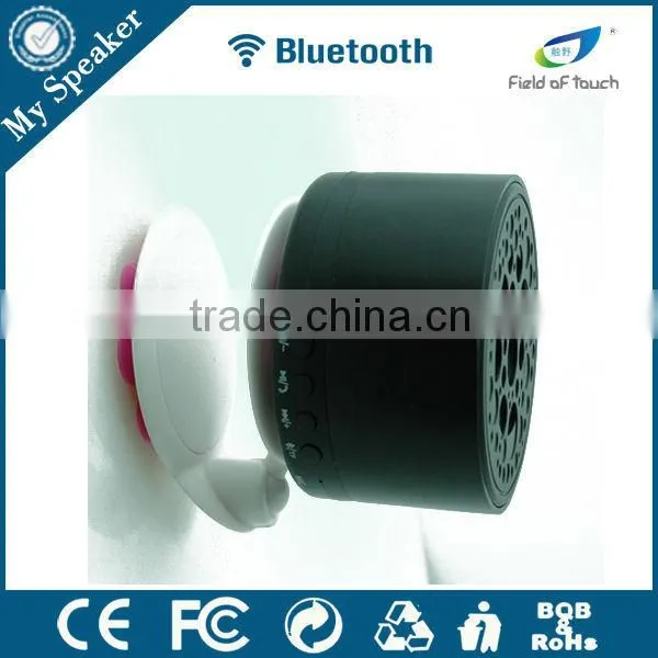 F007 Black Color IP64 Waterproof Shower Speaker With fm Radio photo-6