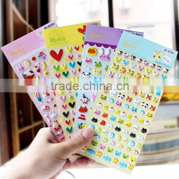 Colorful Custom Stickers,bubble Home Sticker,print Wall/kitchen Stickers,cartoon Animals Stickers for Kids photo-2