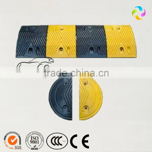 China Wholesale Rubber Speed Bumps, Rubber Speed Hump photo-2