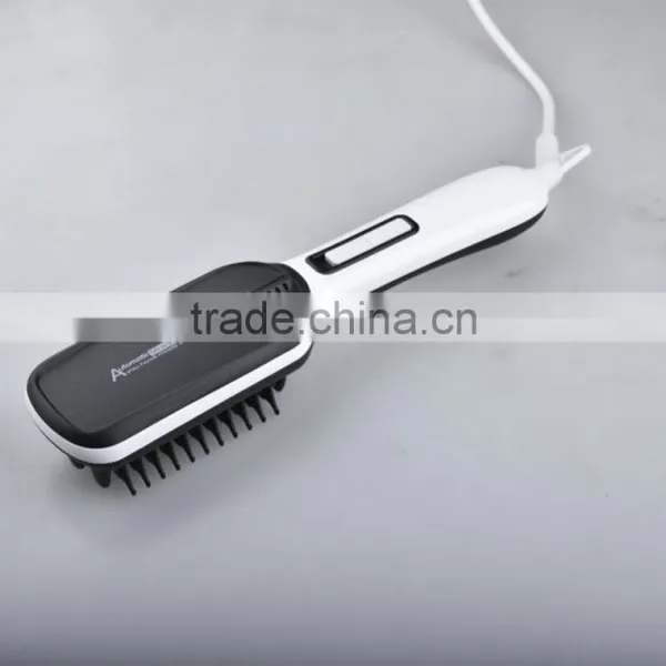 LCD Hair Straightener Brush Hair Straightener Curler