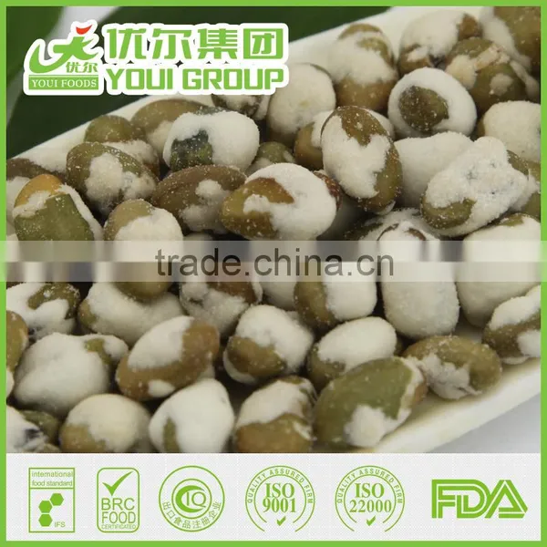 Grain Snack Food Salted Roasted Wasabi Flavor Coated Green Bean photo-6