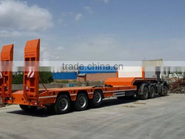 Trailer Tipping Dump Semi Tipper Trailer Tractor Trailer Low Bed Axle Chassis Container Van Semi Trailer Low Bed Truck Trailer photo-5