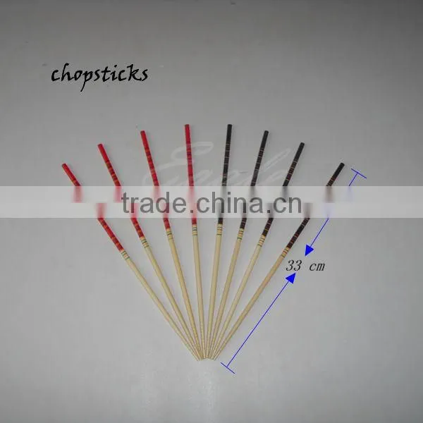Color Reusable Painting Bamboo Chopsticks photo-3