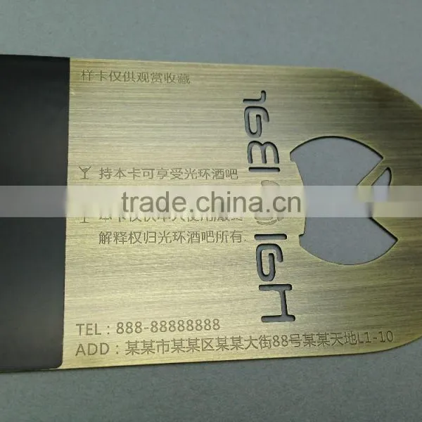 Best Price Copper Color Classic Metal Magnetic Cad for Business photo-4