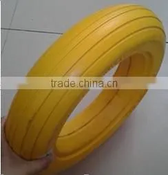 4.00-10PU Flat Free Wheel