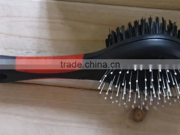 Pet Brush and Comb With Rubber Handle photo-4