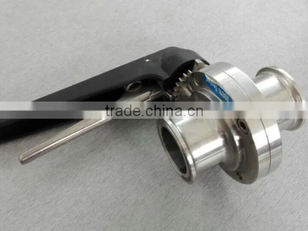 Stainless Steel China Suppliers Sanitary Butterfly Valve photo-4