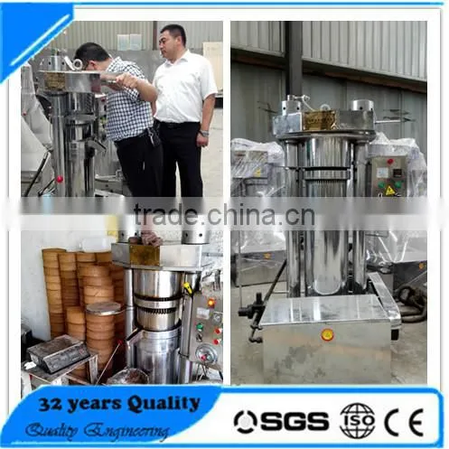 2017 High Oil Yield Cold Pressing Walnuts Oil Extracting Press Machine photo-3