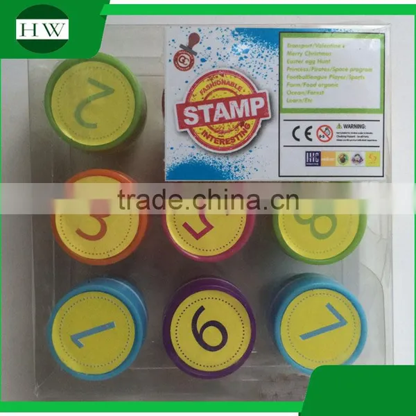 Number Plastic Stamp photo-3