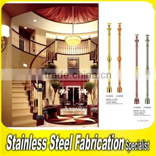 Interior Prefab Art Handrail Aluminum Indoor Decorative Railing photo-5