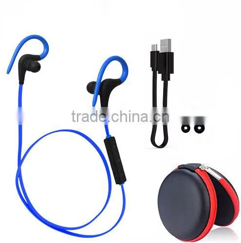 Sport Wireless Bluetooth 4.1 Stereo Ear Hook Headset, Dual Ears Smart Bluetooth Headsets For Wholesale photo-5