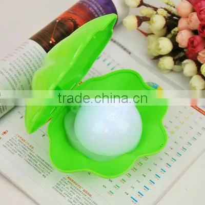 Supply Creative Fashion Colorful Pearl Shell USB Charging Night Light photo-3