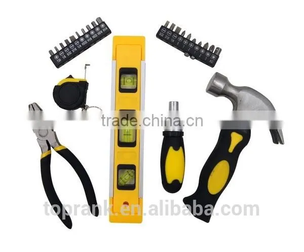 TOPRANK 25 Piece Household Tool Set in Carry Box Packing Heavy Duty photo-2