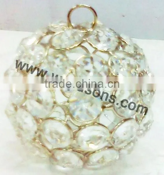 2015 New Products Crystal Glass Candle Holder Decoration for Home photo-4