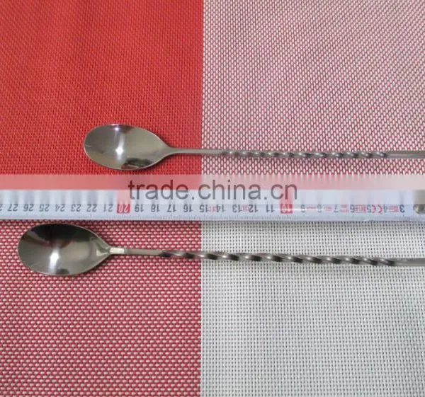 Stainless Steel Bar Spoon Cocktail Spoon Twisted Handle Spoon photo-4