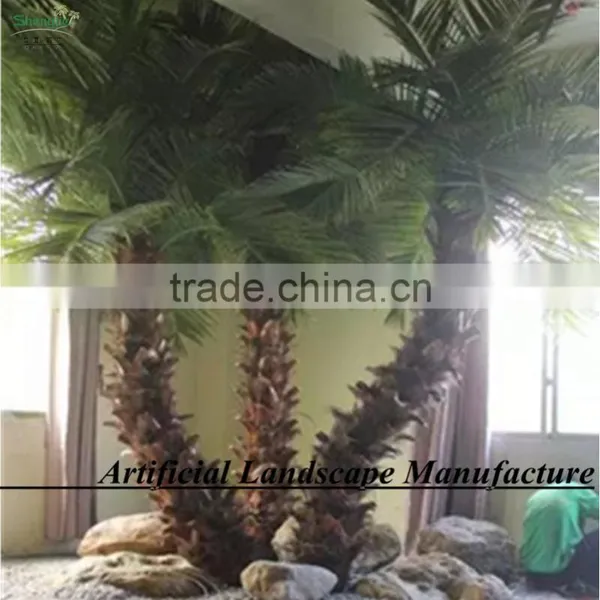 New Artificial Palm Tree Huge Indoor Decorative Palm Trees photo-2