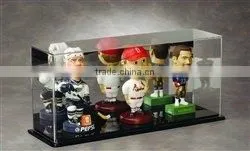 Custom Acrylic Lucite Mirrored Multiple Bobble Head Barbie Doll Display Cabinets Case photo-2