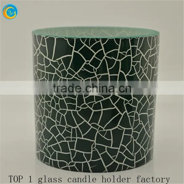 Square Glass Vase Decorative Jars photo-3