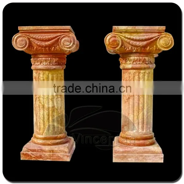 Beautidul Stone Pedestals Sculpture for Garden VP-010K photo-4
