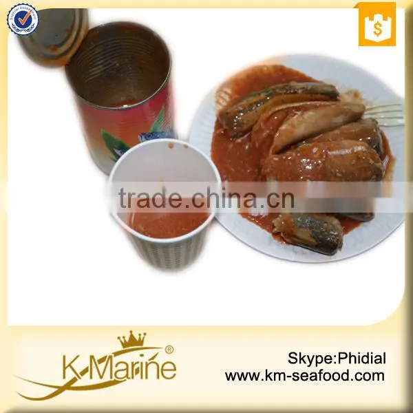 2015 Halal Easy Open End Mackerel's Can Fish in Tomato Sauce photo-4