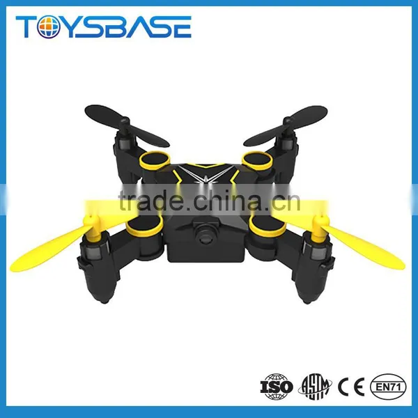 Pocket Drone LED Light 6 Axle Gyro Headless Quadcopter Foldable RC FPV Race Drone photo-3