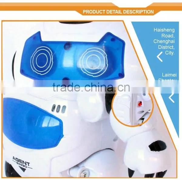 2015 Hot Sale New Arrival 2.4G RC Educational Vacuum Robot Design, RRC216806 photo-3