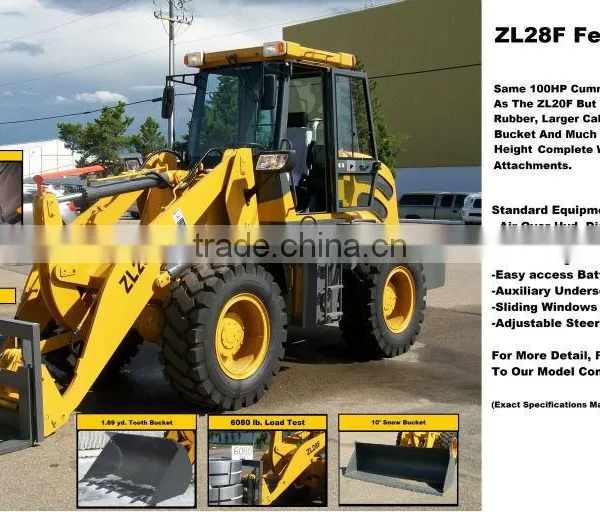 Hot Sale Qingzhou Pay Loader ce NEO S300 Chinese Loader for Sale ZL28F photo-3