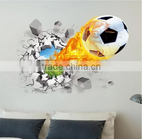 Hot Selling Football Wall Sticker , 3D Sticker for Decoration Kids Room photo-3