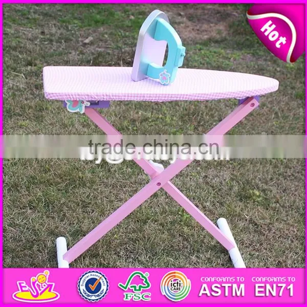 2017 New Products Children Pretend Play Wooden Toy Ironing Board W10D151 photo-4