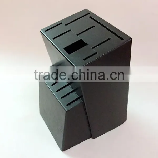 14slots Wooden Black Coated Wooden Knife Block,holder,stander