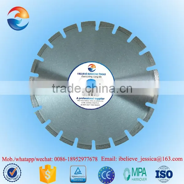 Laser Welded Diamond Circular Saw Blade for Asphalt Cutting photo-2