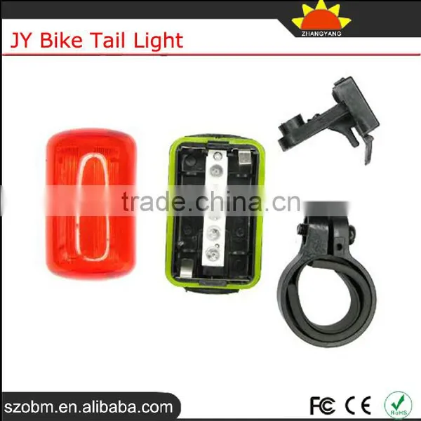 Jing Yi 5 LED 4 Mode Red Light Bike Safety Accessories Bike Tail Light photo-4