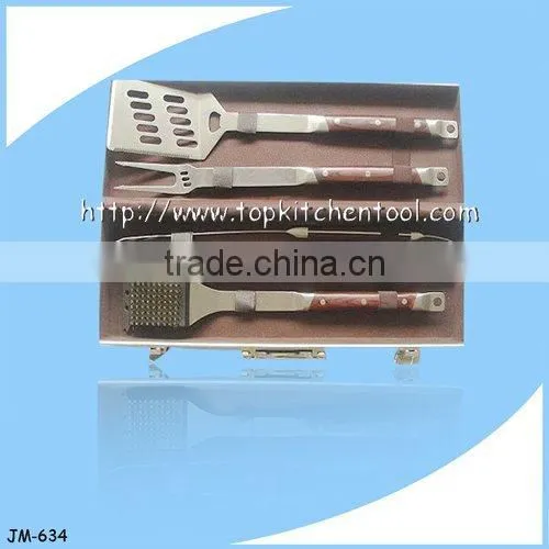 stainless steel BBQ set(JM-634), bbq tool nad bbq grill