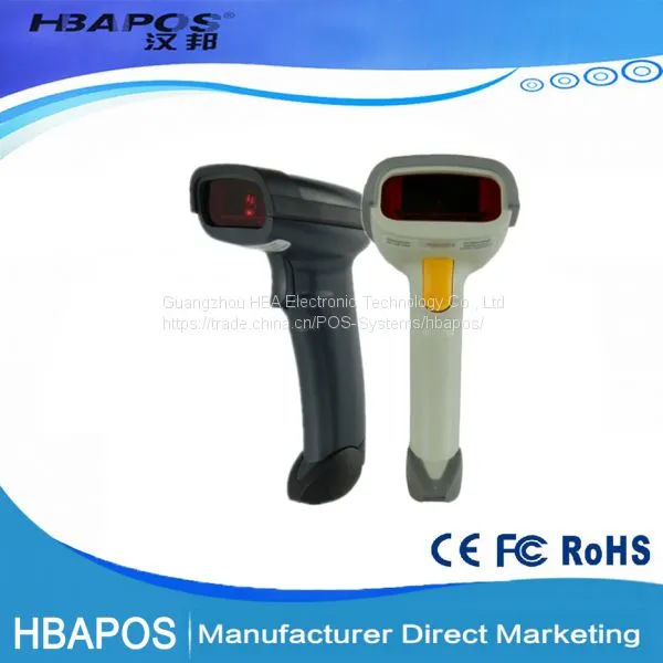 HBA-1698 USB Portable Barcode Scanner 1D Bar Code Reader Laser Barcode Scanner photo-2