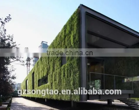 Customized Artificial Plant Wall Artificial Green Wall for Outdoor photo-3