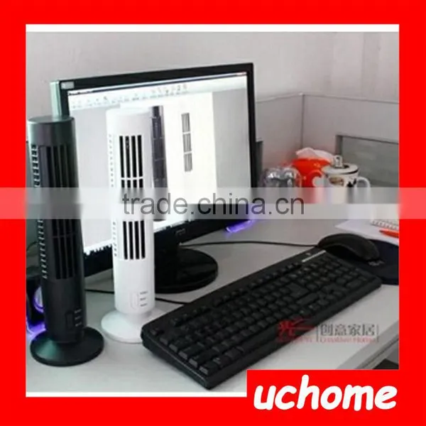 UCHOME Creative USB Mini Tower Fan Desk Fan Without Leaves For Home And Office Use photo-6