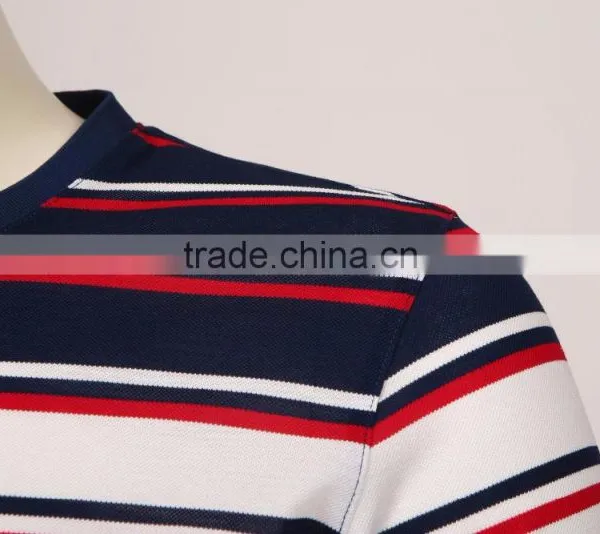 Mens Fashion Comfort Color Combination Plain Cotton t Shirt photo-5