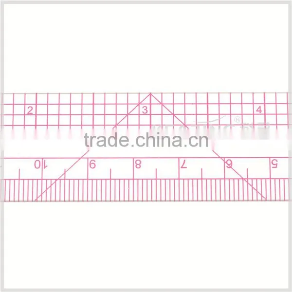 Kearing 1.2mm Thick 20cm&8" Flexible Garment Ruler for Sewing Garment Measurement in Sandwich Line Printing #B-56 photo-4