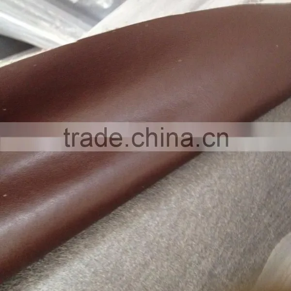 High Quality PU Micro Fiber Stock Lot PU Artificial Leather photo-4