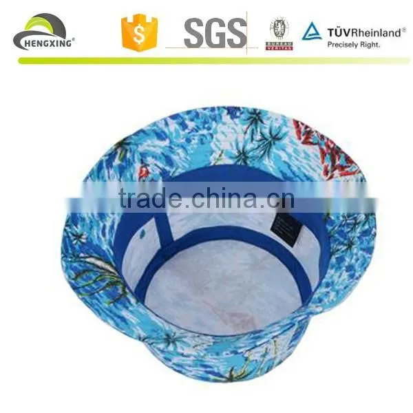 Beach Tropical Hawaiian Palm Tree Pineapple Bucket Hat Fishing Outdoor Sun Cap photo-4