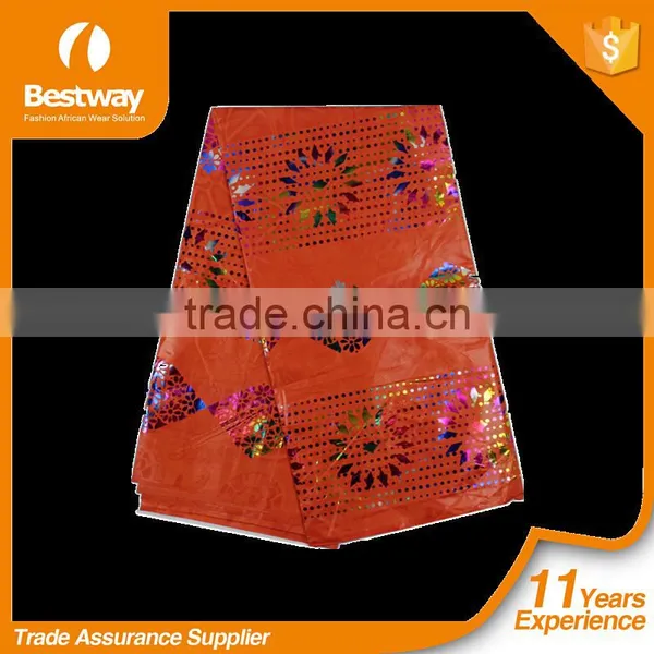 2016 Fancy African Bazin Clothes Bazin Lace In Fashion Style BBZL05 photo-3