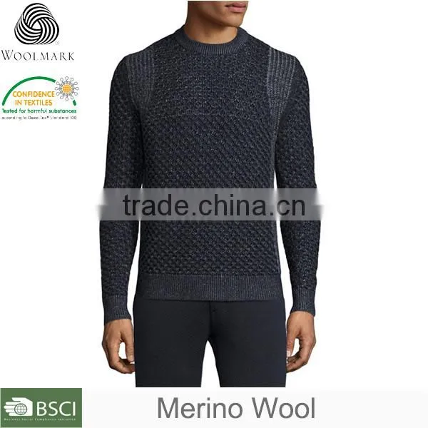 Custom Design Cable Knit Sweater Blank Acrylic Sweater photo-3
