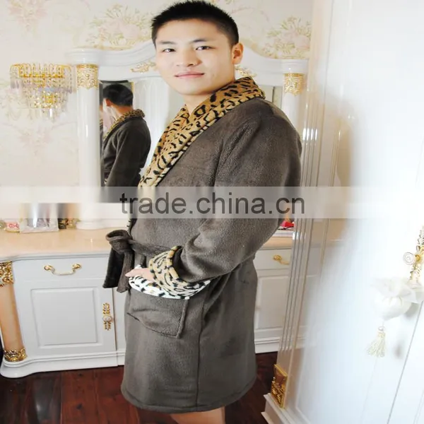 Luxury Combed Fleece Bathrobes for Men photo-3
