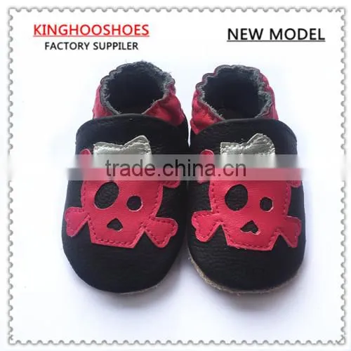 Superman Cow Leather Soft Sole Genuine Leather Baby Boys Shoes photo-6