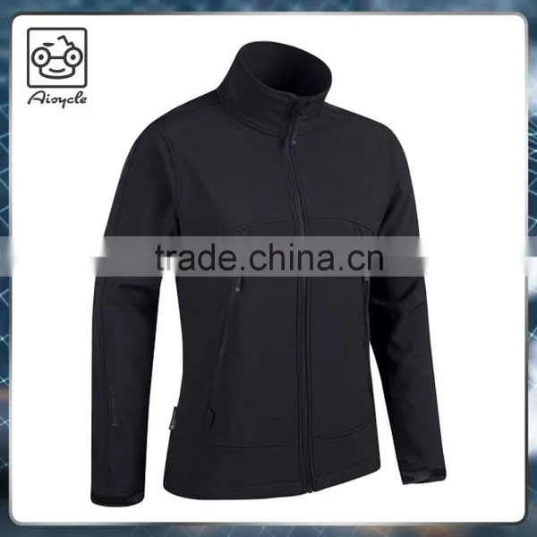 Winter Jacket Man Black Softshell Jacket Plus Size Cheap Jacket photo-2