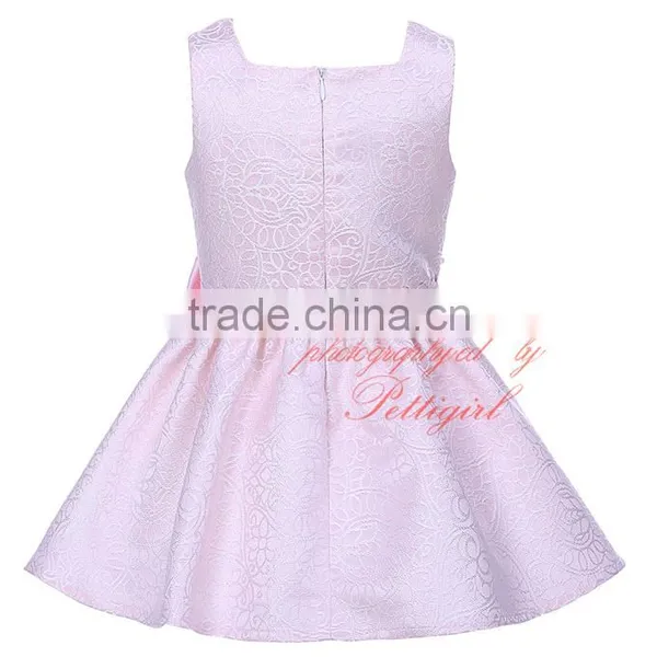 Cute Pink Girl Boutique Clothes Kids One-piece Dress photo-3
