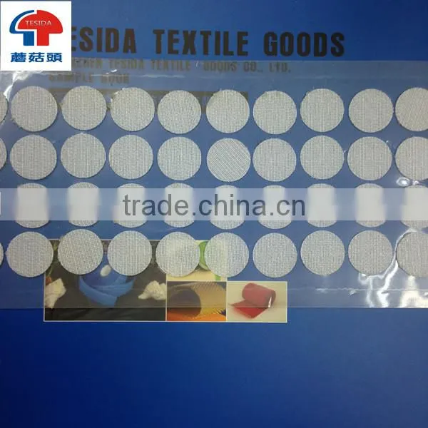 Glued Adhesive Hook & Loop Fastener Tapes Dots photo-3